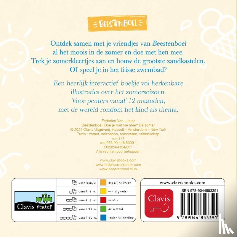 Lunter, Federico van - Doe je met me mee? De zomer