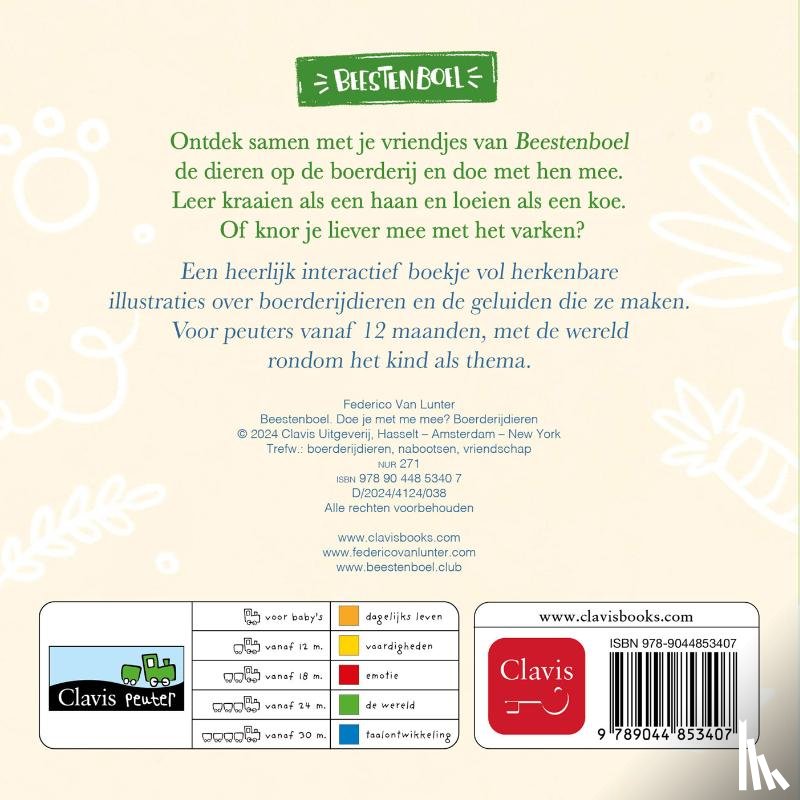 Van Lunter, Federico - Doe je met me mee? Boerderijdieren