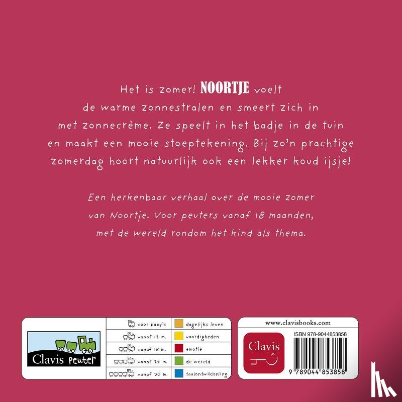 Heijden, Annemarie van der - Noortje in de zomer