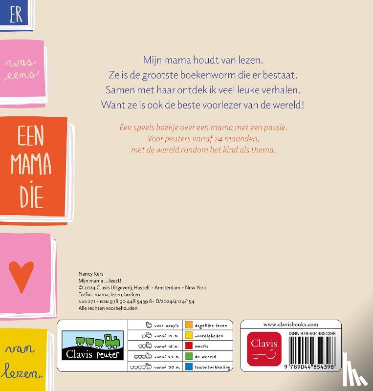 Kers, Nancy - Mijn mama ... leest!