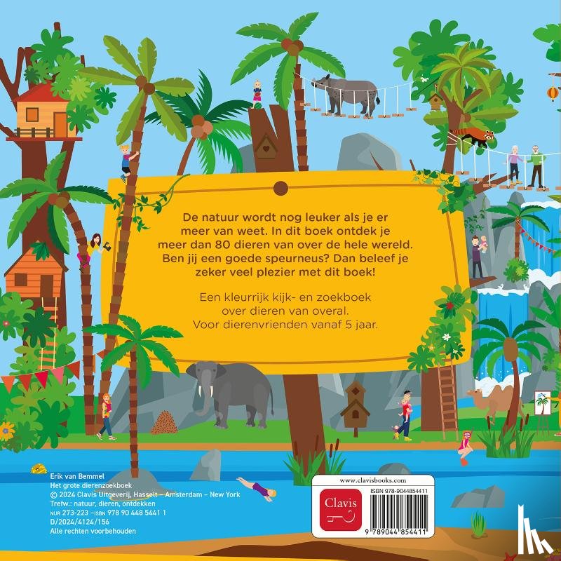 van Bemmel, Erik - Het grote dierenzoekboek