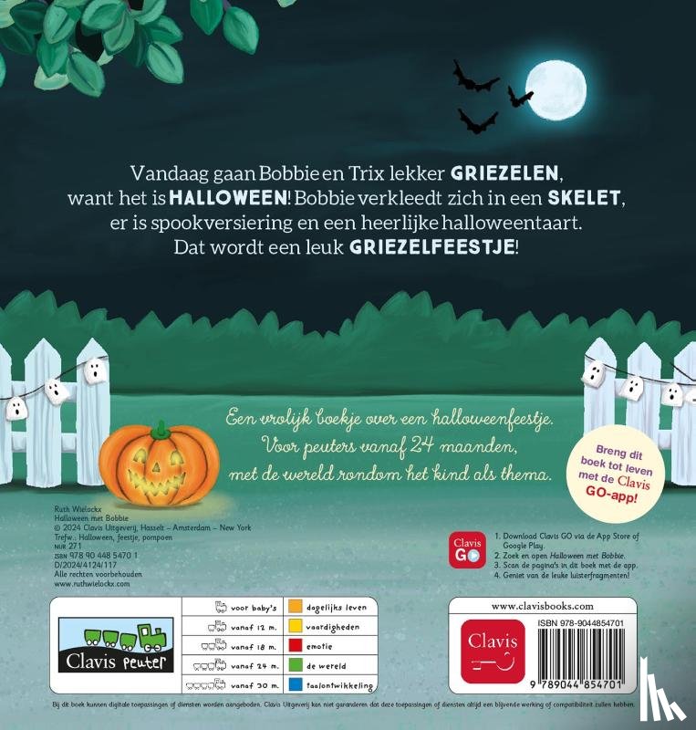 Wielockx, Ruth - Halloween met Bobbie