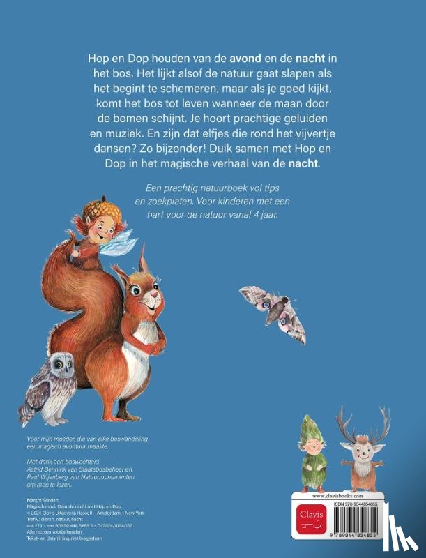 Senden, Margot - Door de nacht met Hop en Dop