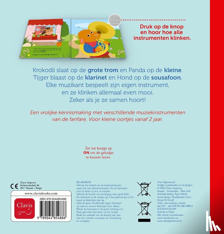 Bijsterbosch, Anita - Vrolijke muziekmakers en de fanfare