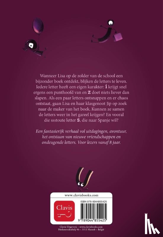 Mastenbroek, Dieuwertje - Lisa en de ontsnapte letters
