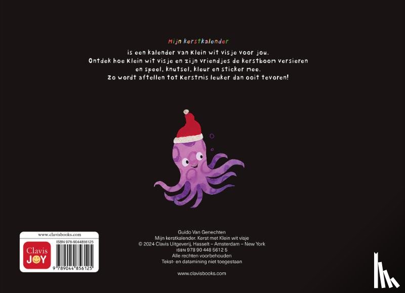 Van Genechten, Guido - Mijn kerstkalender. Kerstpret met Klein wit visje