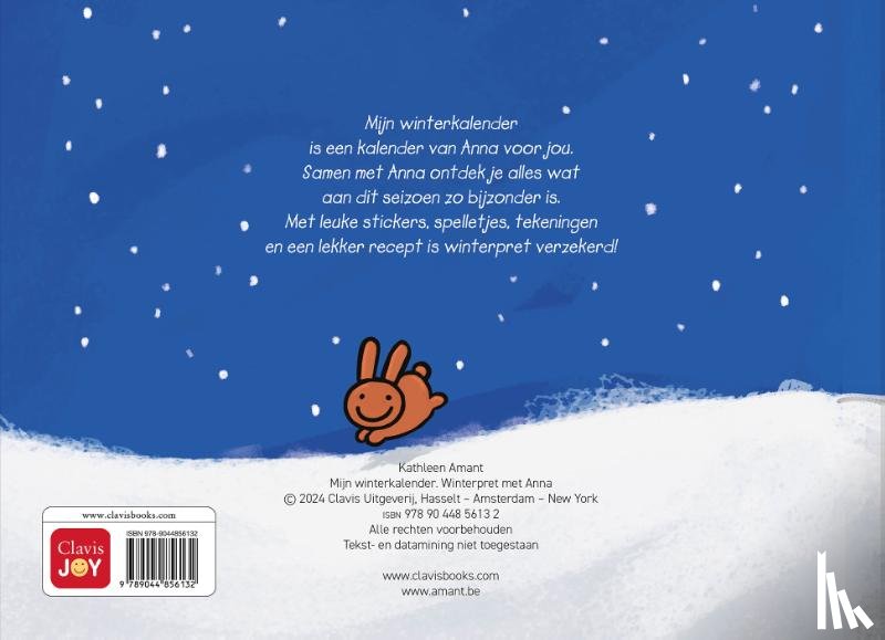 Amant, Kathleen - Mijn winterkalender. Winterpret met Anna