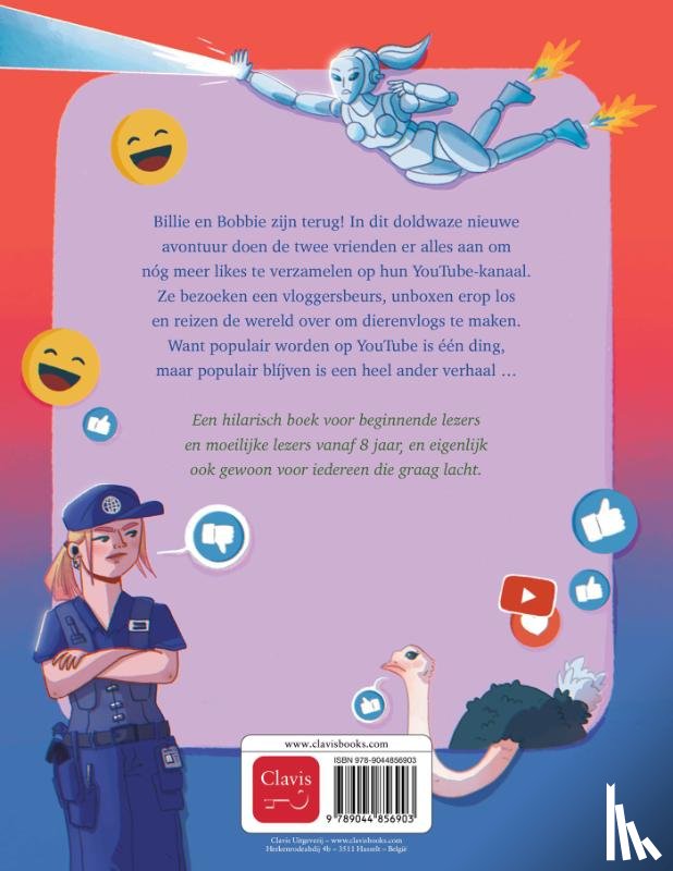van Berckum, Jeroen - Billie en Bobbie willen nog méér likes!