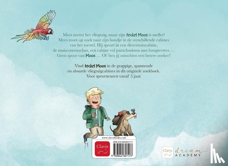 van der Geest, Delano - Waar is teckel Moos in het vliegtuig?