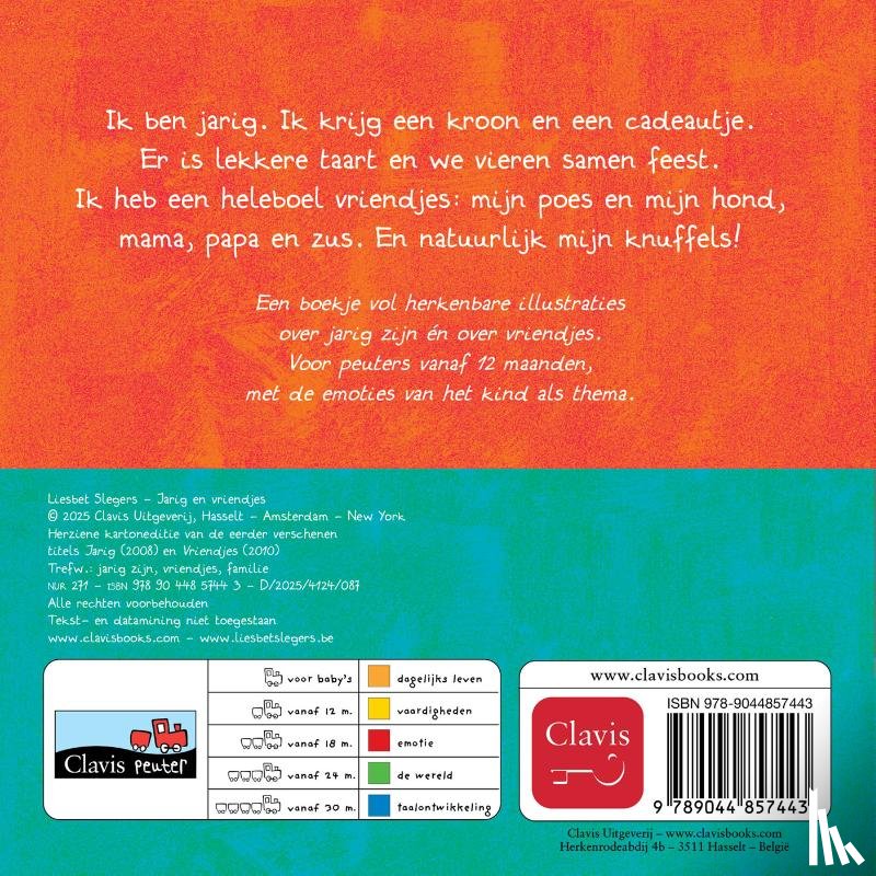 Slegers, Liesbet - Jarig en vriendjes