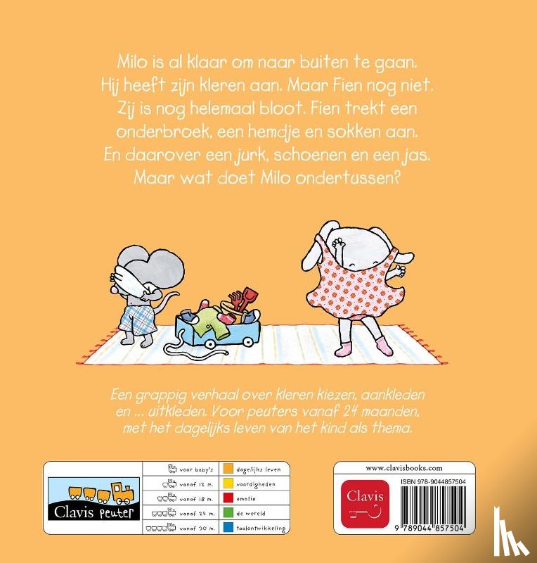 Oud, Pauline - Aankleden met Fien en Milo
