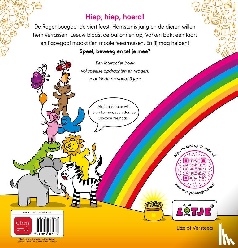 (Lizelot Verteeg), Lotje - De Regenboogbende viert feest
