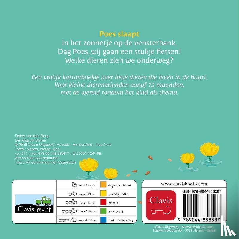 Berg, Esther van den - Een dag vol dieren