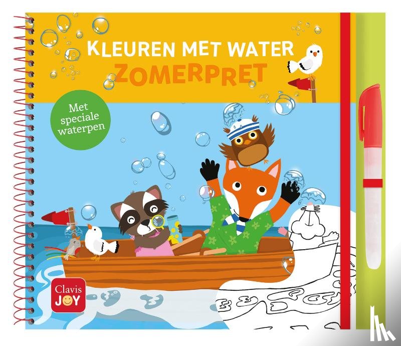  - Kleuren met water. Zomerpret