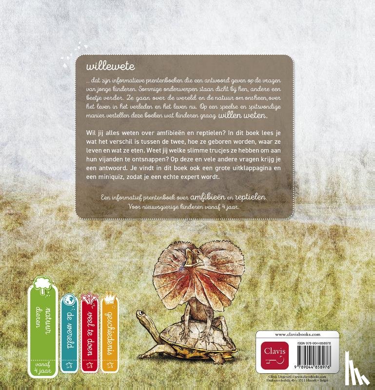 Ramakers, Sanne, Rosendaal, Liesbeth - Amfibieën en reptielen