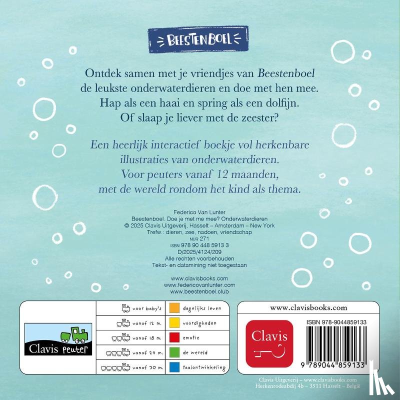 Van Lunter, Federico - Doe je met me mee? Onderwaterdieren