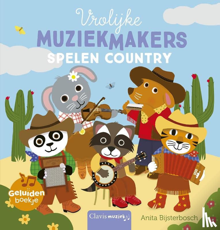 Bijsterbosch, Anita - Geluidenboek. Vrolijke muziekmakers spelen country