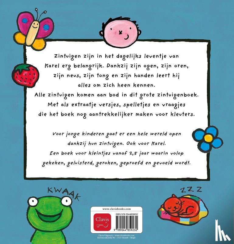 Slegers, Liesbet - Karels grote boek over zintuigen