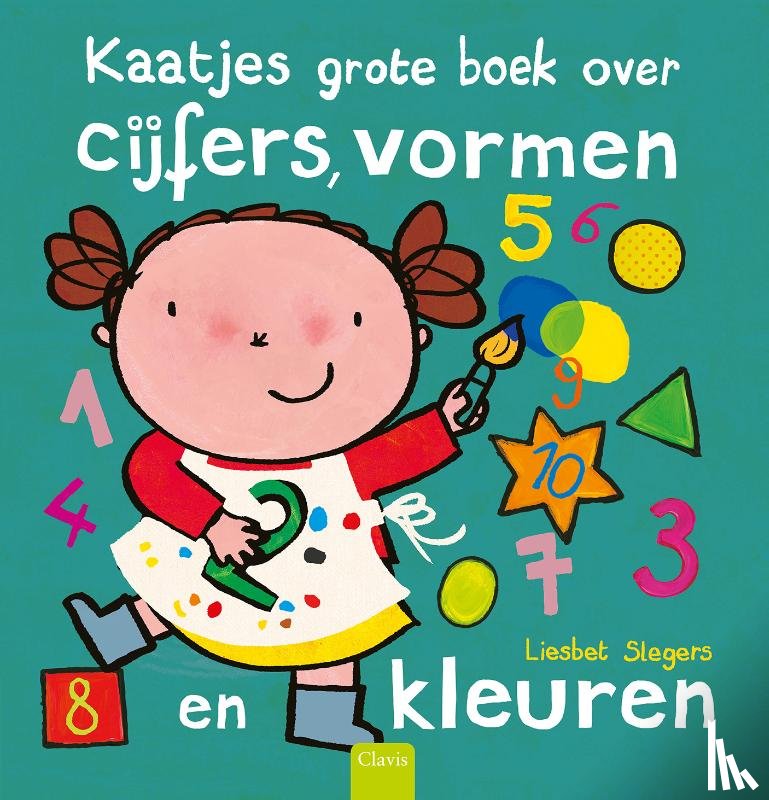 Slegers, Liesbet - Kaatjes grote boek over cijfers, vormen en kleuren