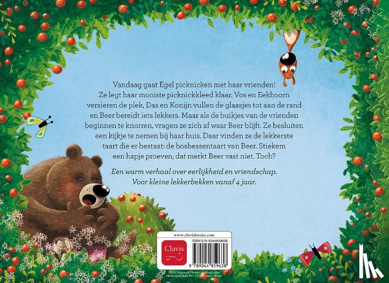 Bouwman, Daniëlle - Egel en de bosbessentaart