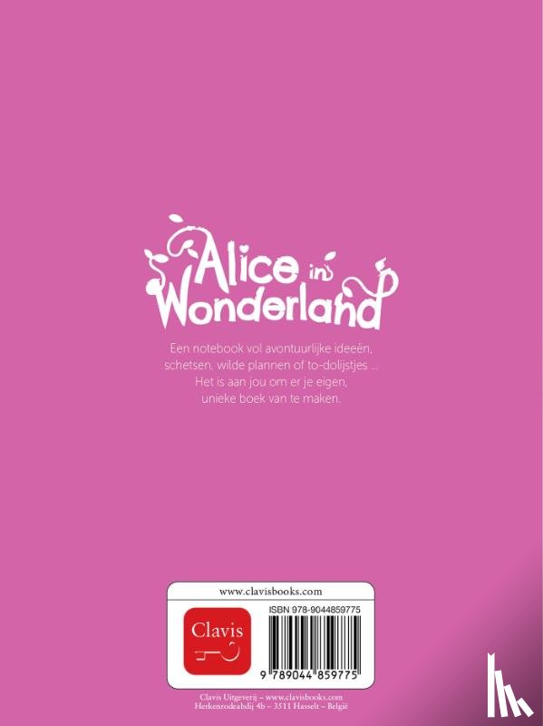Ugolotti, Sara - Notebook Alice in Wonderland