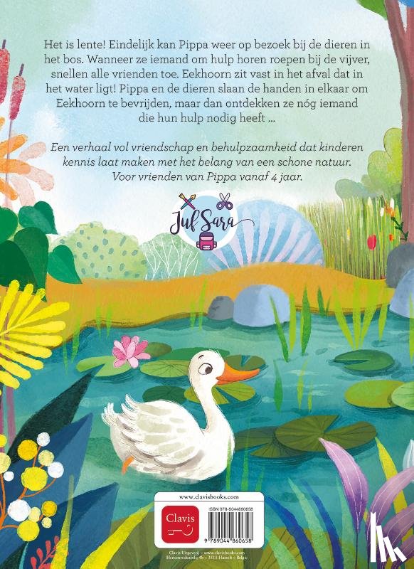 Sara, Juf - Pippa redt de vijver