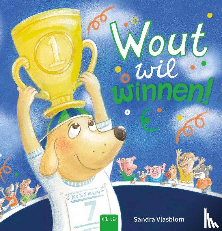 Vlasblom, Sandra - Wout wil winnen!