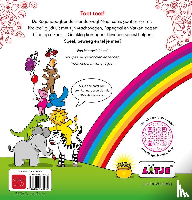 Versteeg, Lizelot - De Regenboogbende in het verkeer