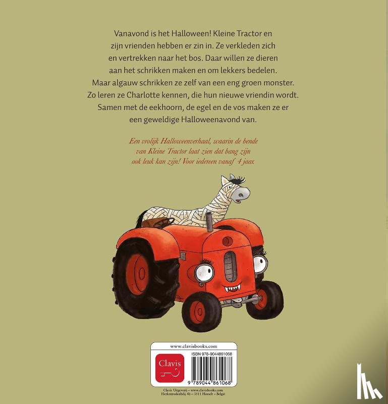 Quintart, Natalie - Kleine Tractor viert Halloween