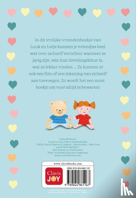 Wielockx, Ruth - Luuk en Lotje. Mijn vriendenboekje