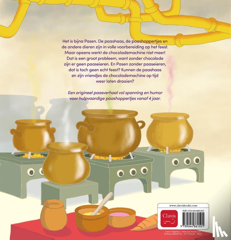 Brillens, Ruth - De paashoppertjes en de chocolademachine