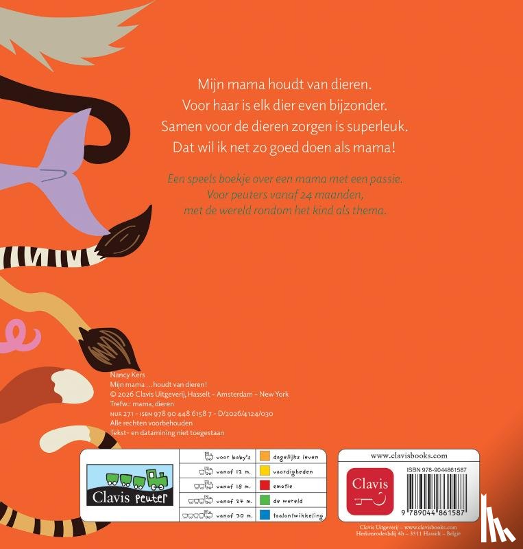 Kers, Nancy - Mijn mama ... houdt van dieren!