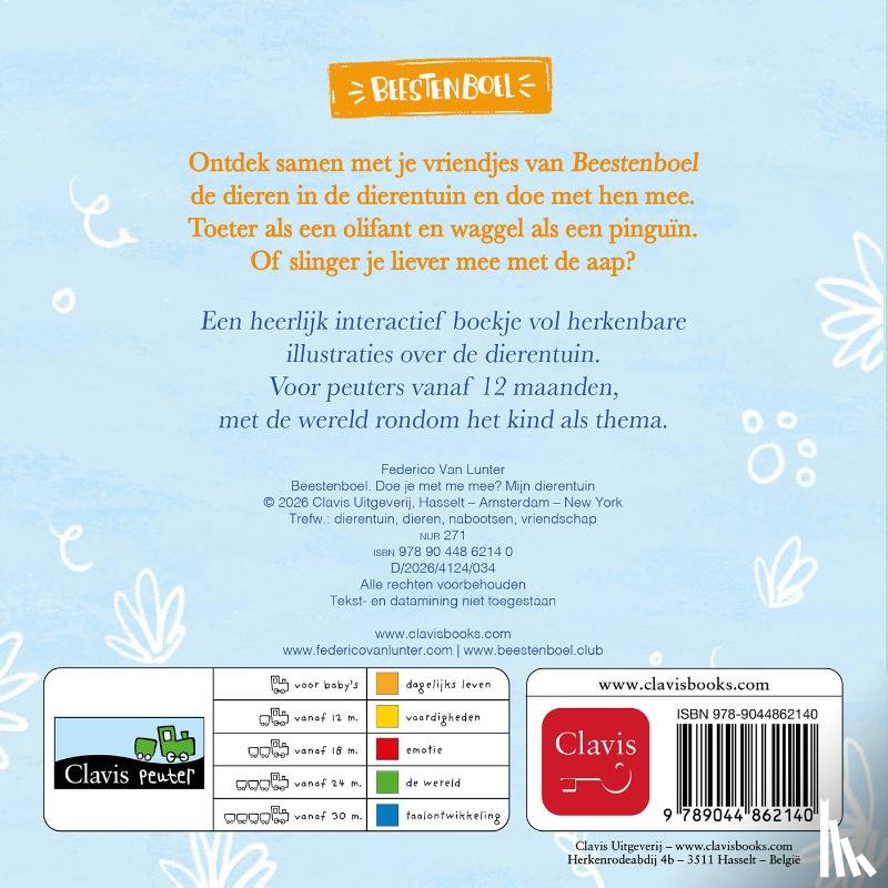 Van Lunter, Federico - Doe je met me mee? Mijn dierentuin