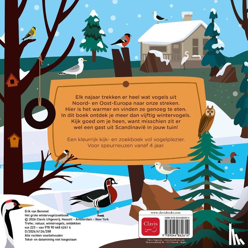 Bemmel, Erik van - Het grote wintervogelzoekboek