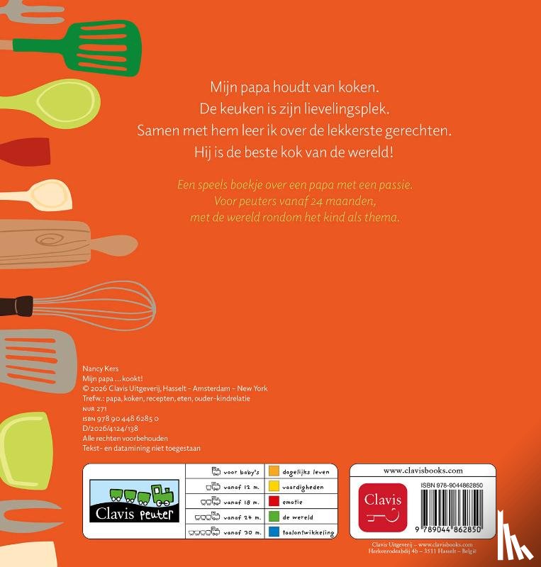 Kers, Nancy - Mijn papa ... kookt!