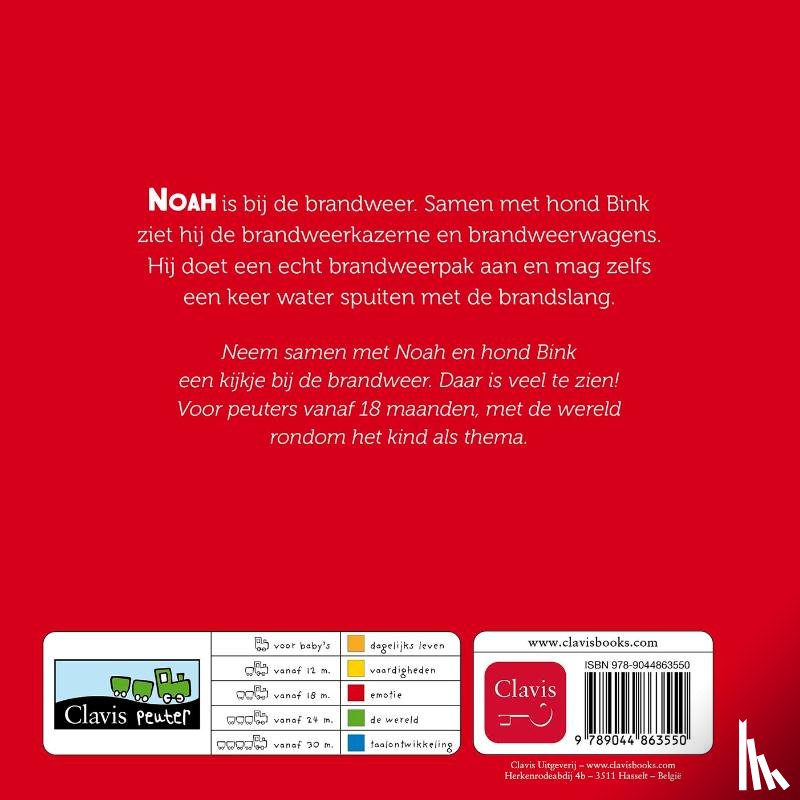 Heijden, Annemarie van der - Noah bij de brandweer