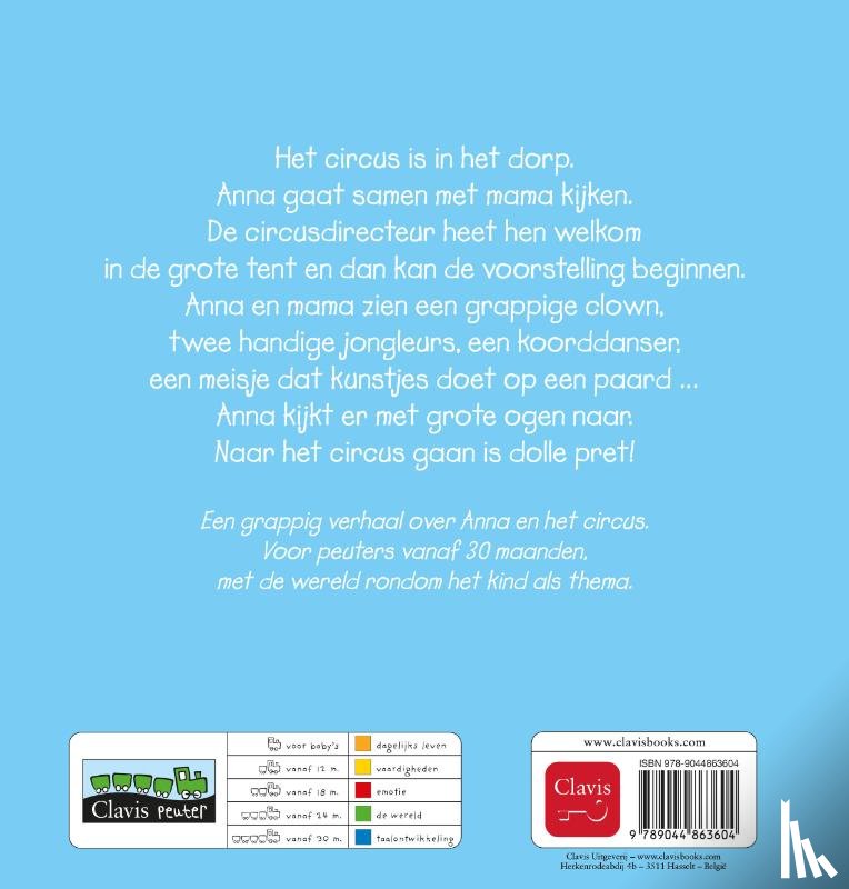 Amant, Kathleen - Anna in het circus