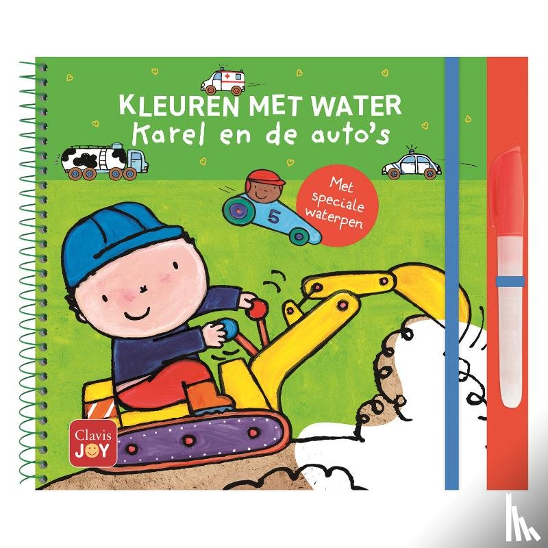 Slegers, Liesbet - Kleuren met water. Karel en de auto’s