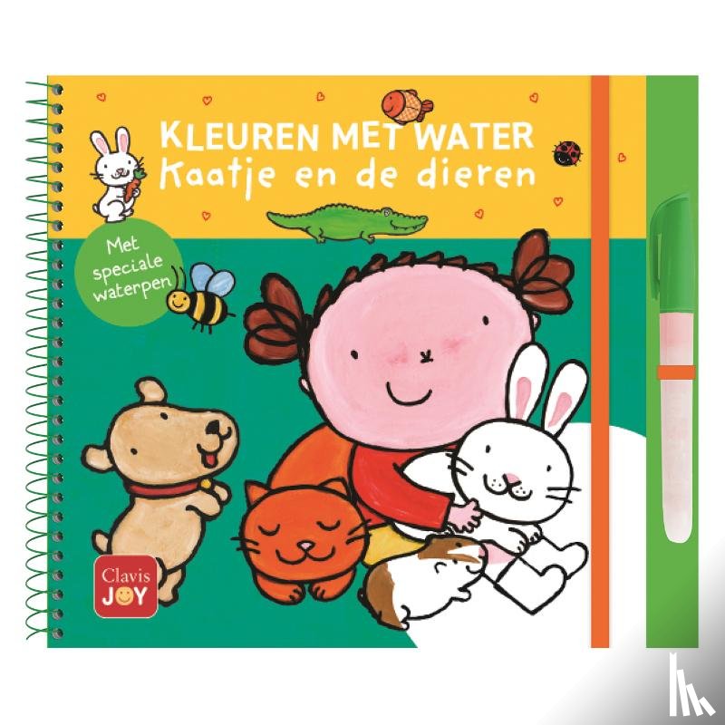 Slegers, Liesbet - Kleuren met water. Kaatje en de dieren