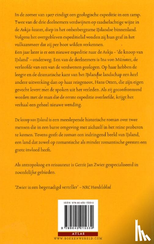 Zwier, Gerrit Jan - De knoop van IJsland