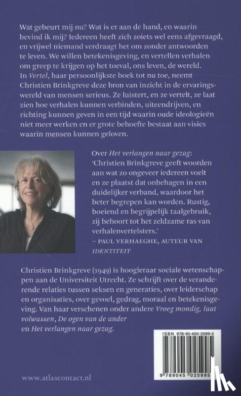 Brinkgreve, Christien - Vertel