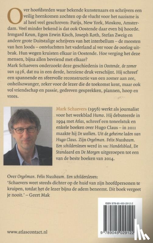 Schaevers, Mark - Oostende, de zomer van 1936