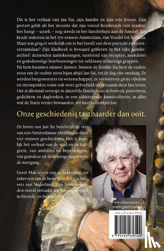 Mak, Geert - De levens van Jan Six