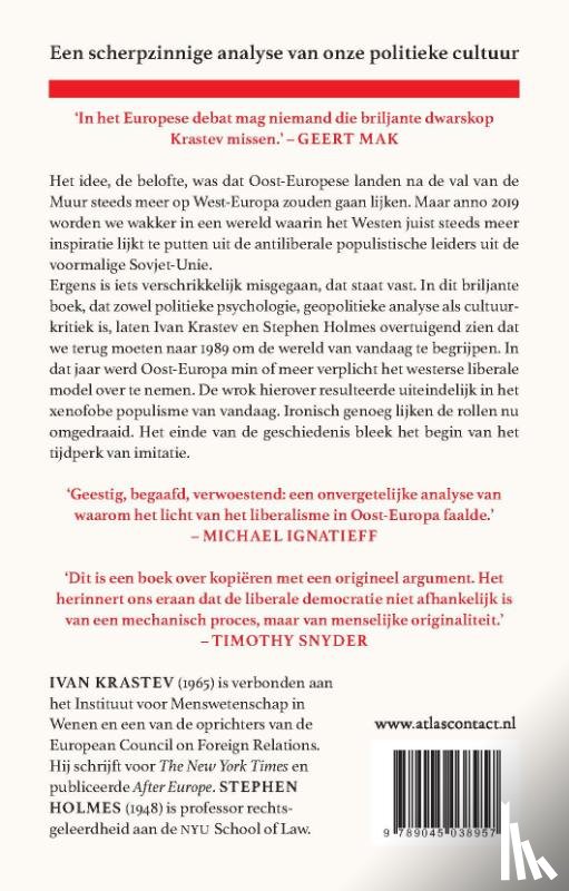 Holmes, Stephen, Krastev, Ivan - Falend licht