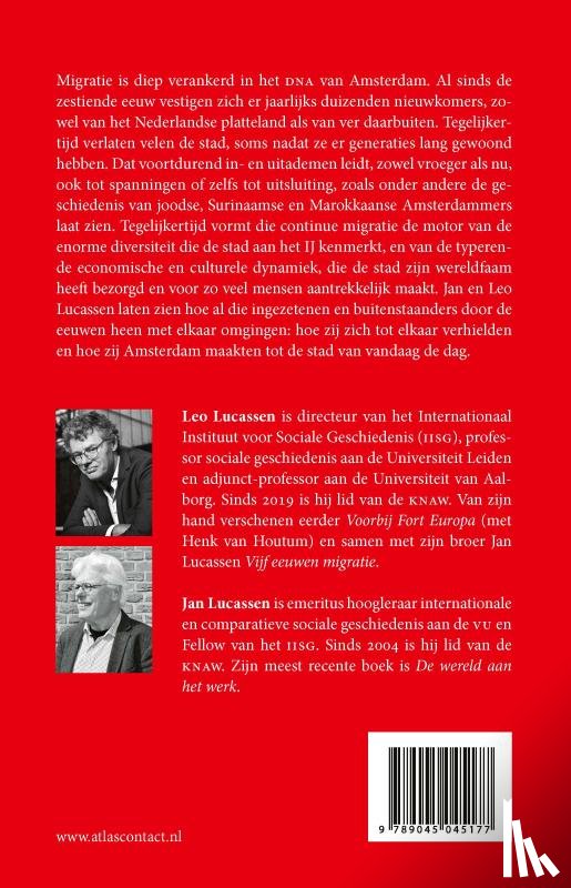 Lucassen, Leo, Lucassen, Jan - Migratie als DNA van Amsterdam