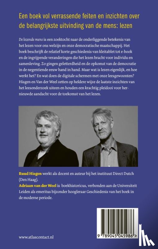 Hisgen, Ruud, Weel, Adriaan van der - De lezende mens