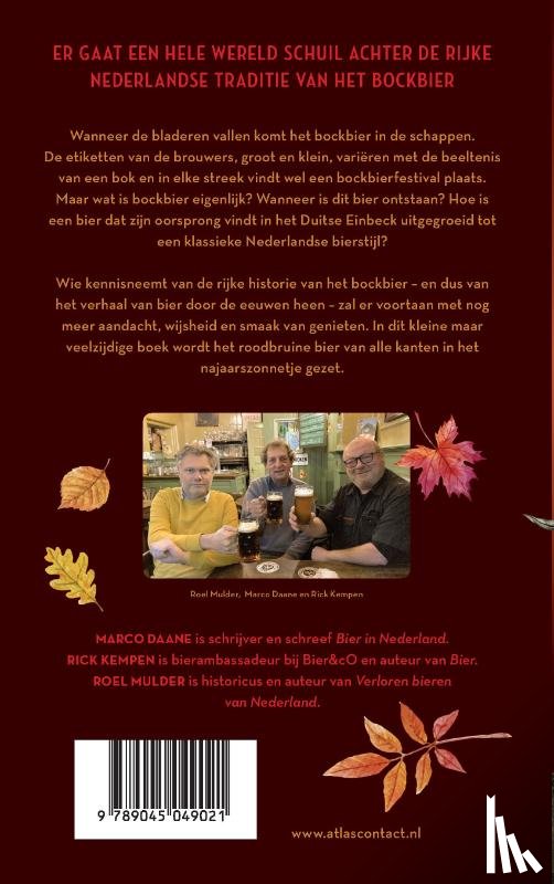 Daane, Marco, Kempen, Rick, Mulder, Roel - Het bockbierboek