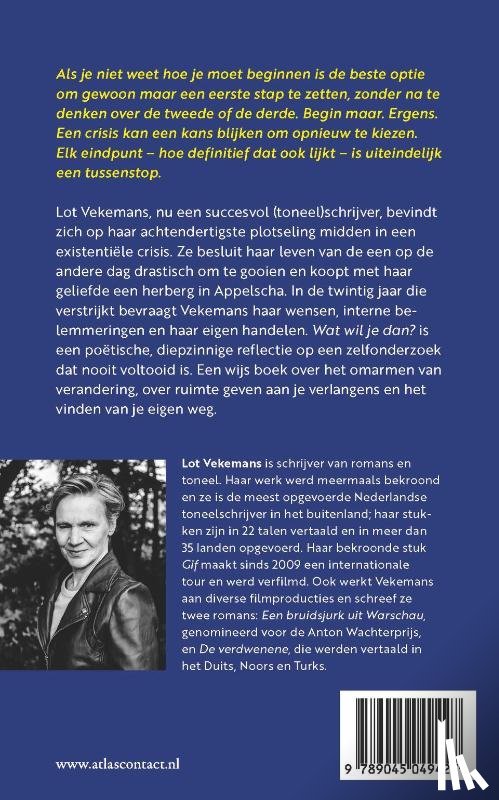 Vekemans, Lot - Wat wil je dan?