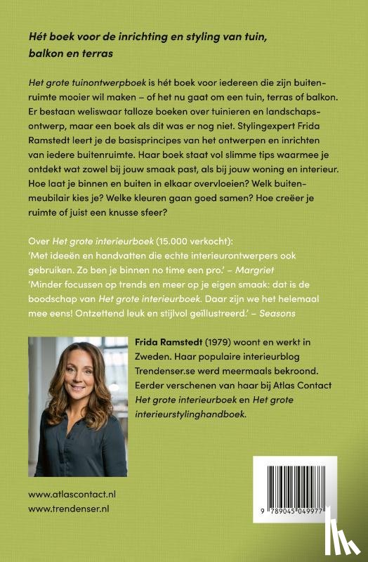 Ramstedt, Frida - Het grote tuinontwerpboek