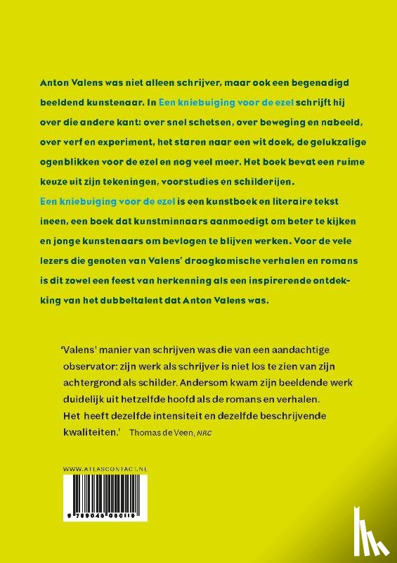 Valens, Anton - Een kniebuiging voor de ezel